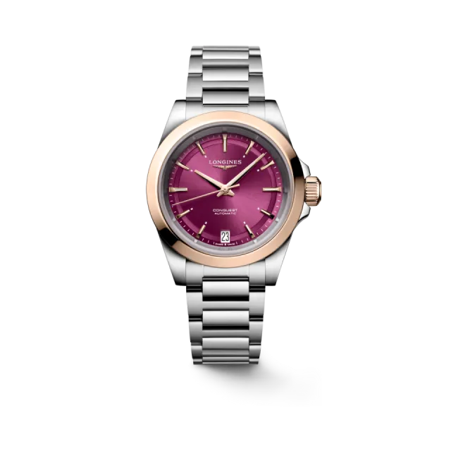 Beğenmek için çift tıkla Longines Conquest Otomatik Sunray Purple L34305986 Görsel 1