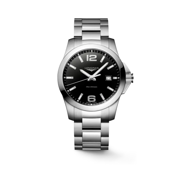Longines Conquest Siyah L37594586 Görsel 1