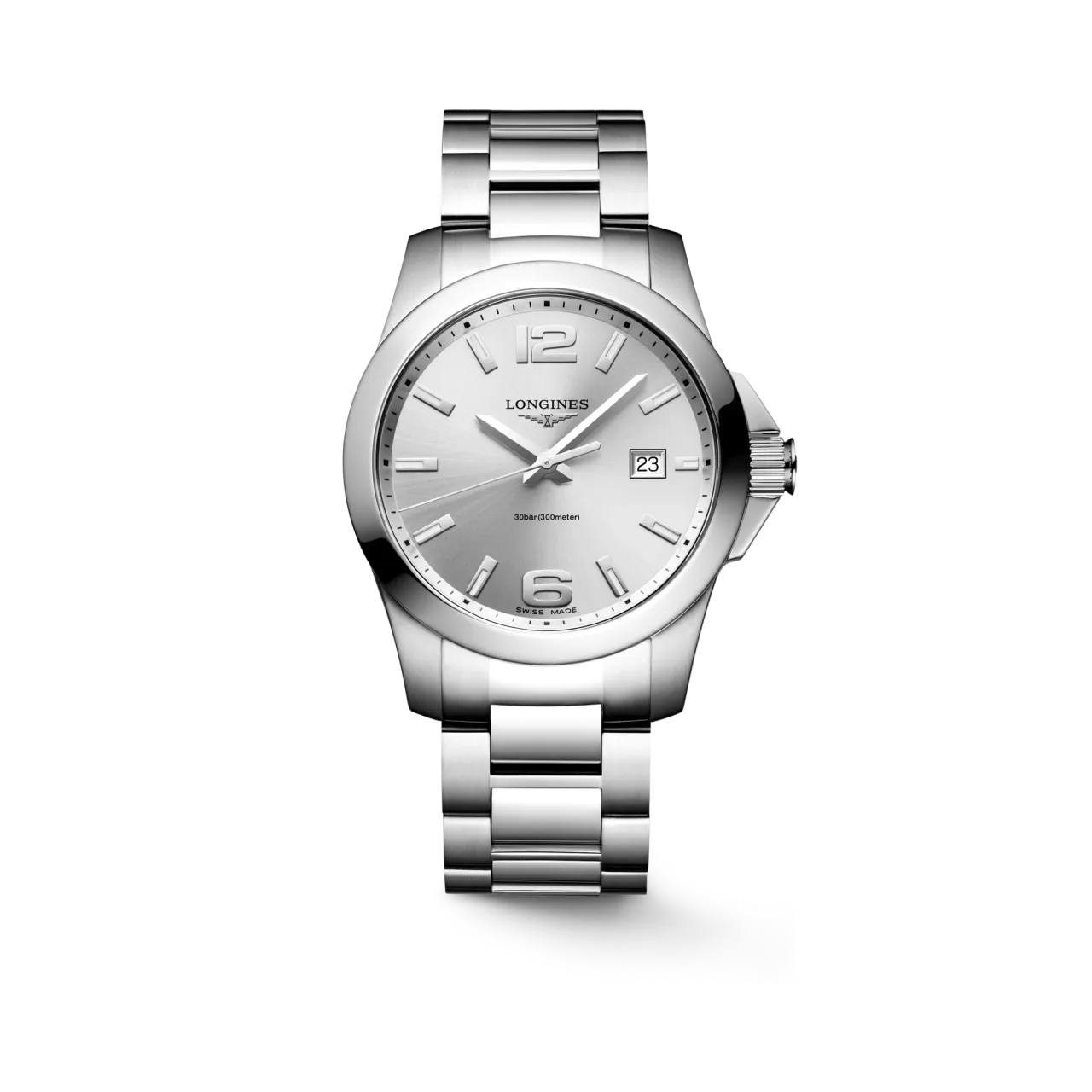 Longines Conquest Gümüş L37594766