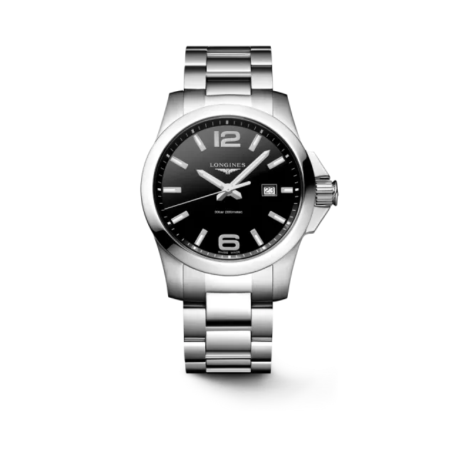Longines Conquest Siyah L37604566 Görsel 1