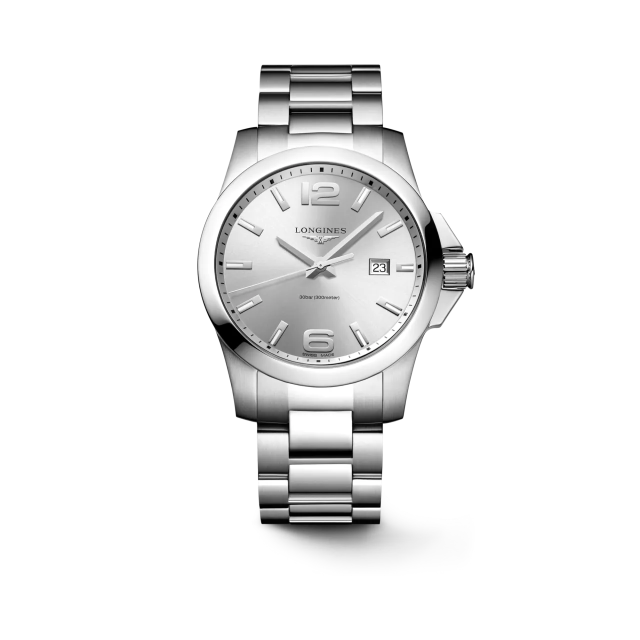 Longines Conquest Gümüş L37604766