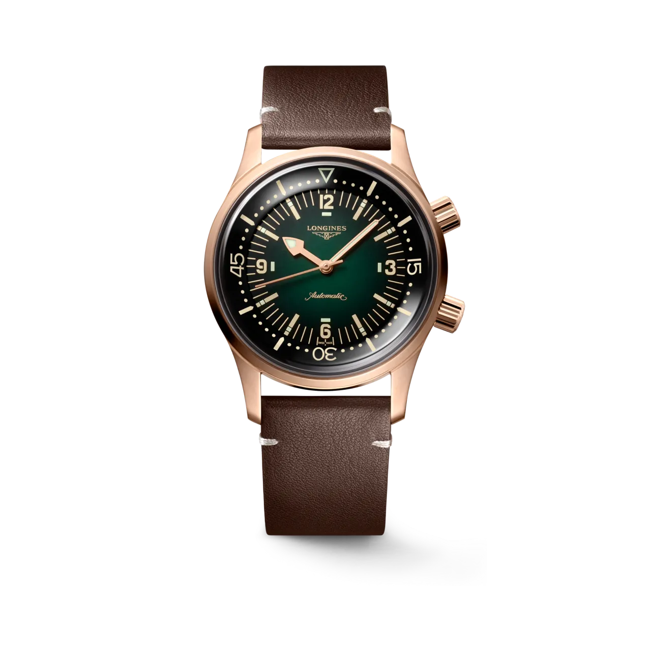 Longines Legend Diver Bronze Otomatik Yeşil L37741502