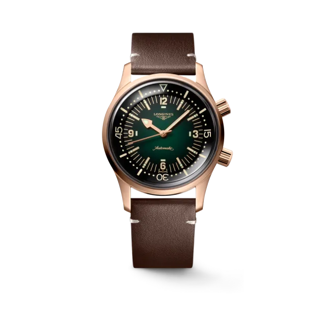 Beğenmek için çift tıkla Longines Legend Diver Bronze Otomatik Yeşil L37741502 Görsel 1