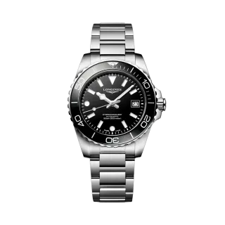 Longines Hydroconquest Otomatik Siyah Laker Cilalı L37794566