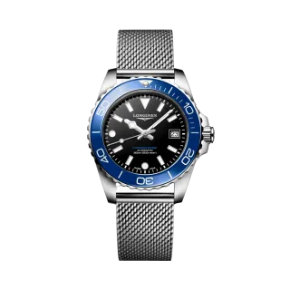 Longines Hydroconquest Otomatik Siyah Laker Cilalı L37794906