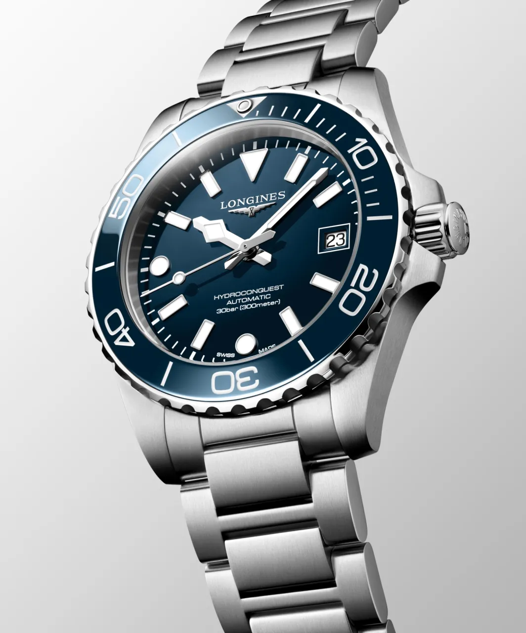 Longines Hydroconquest Otomatik Mavi Laker Cilalı L37794966 detay görseli 3