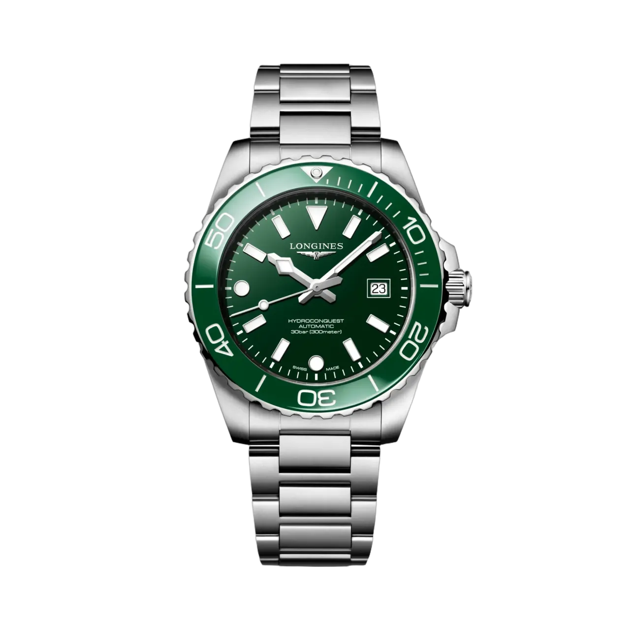 Longines Hydroconquest Otomatik Yeşil Laker Cilalı L37884066