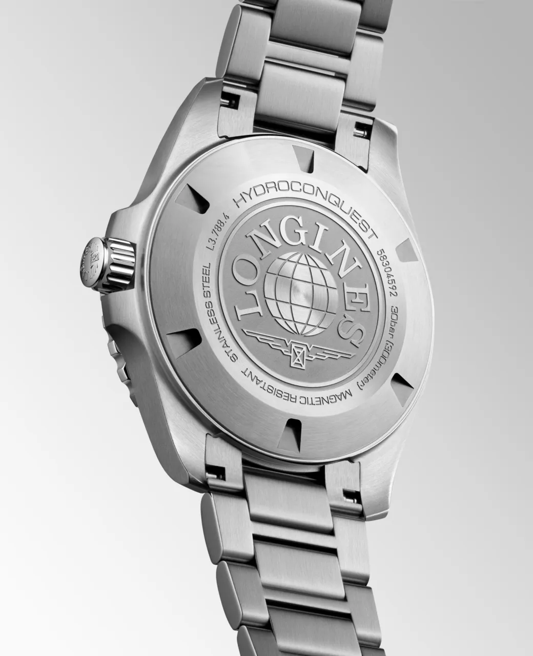 Longines Hydroconquest Otomatik Yeşil Laker Cilalı L37884066 detay görseli 5