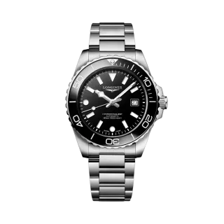Longines Hydroconquest Otomatik Siyah Laker Cilalı L37884566