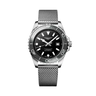 Longines Hydroconquest Otomatik Siyah Laker Cilalı L37884706