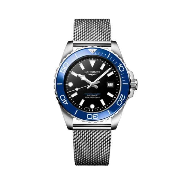 Longines Hydroconquest Otomatik Siyah Laker Cilalı L3784906 Görsel 1