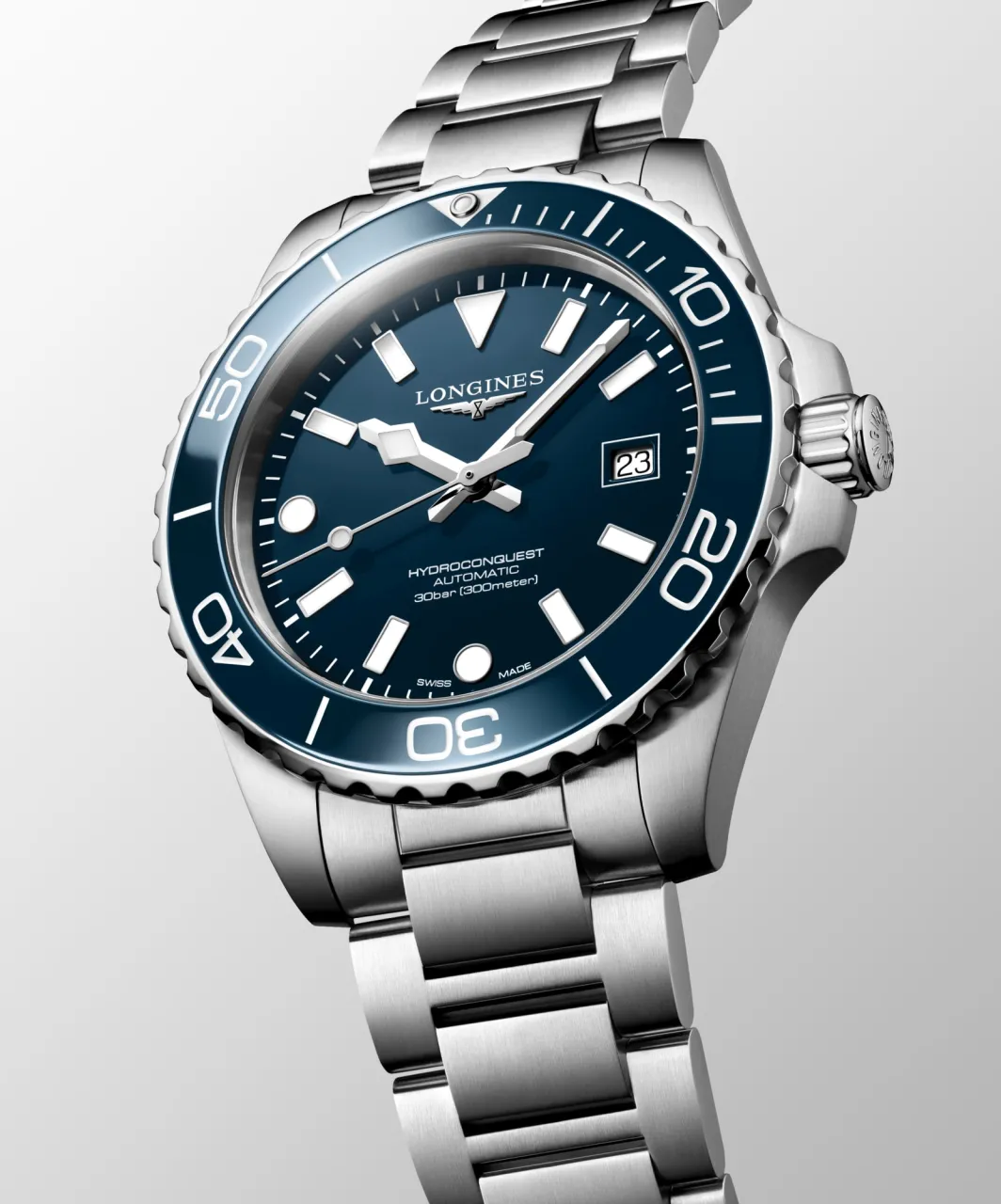 Longines Hydroconquest Otomatik Mavi Laker Cilalı L37884966 detay görseli 5