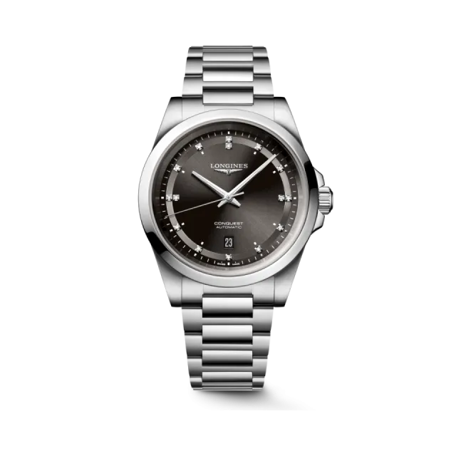 Beğenmek için çift tıkla Longines Conquest Otomatik Siyah L38304576 Görsel 1
