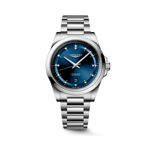 Beğenmek için çift tıkla Longines Conquest Otomatik Mavi L38304976 Görsel 1