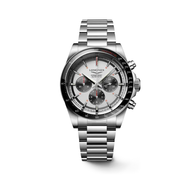 Longines Conquest Chronograph Otomatik Silver L38354726 Görsel 1