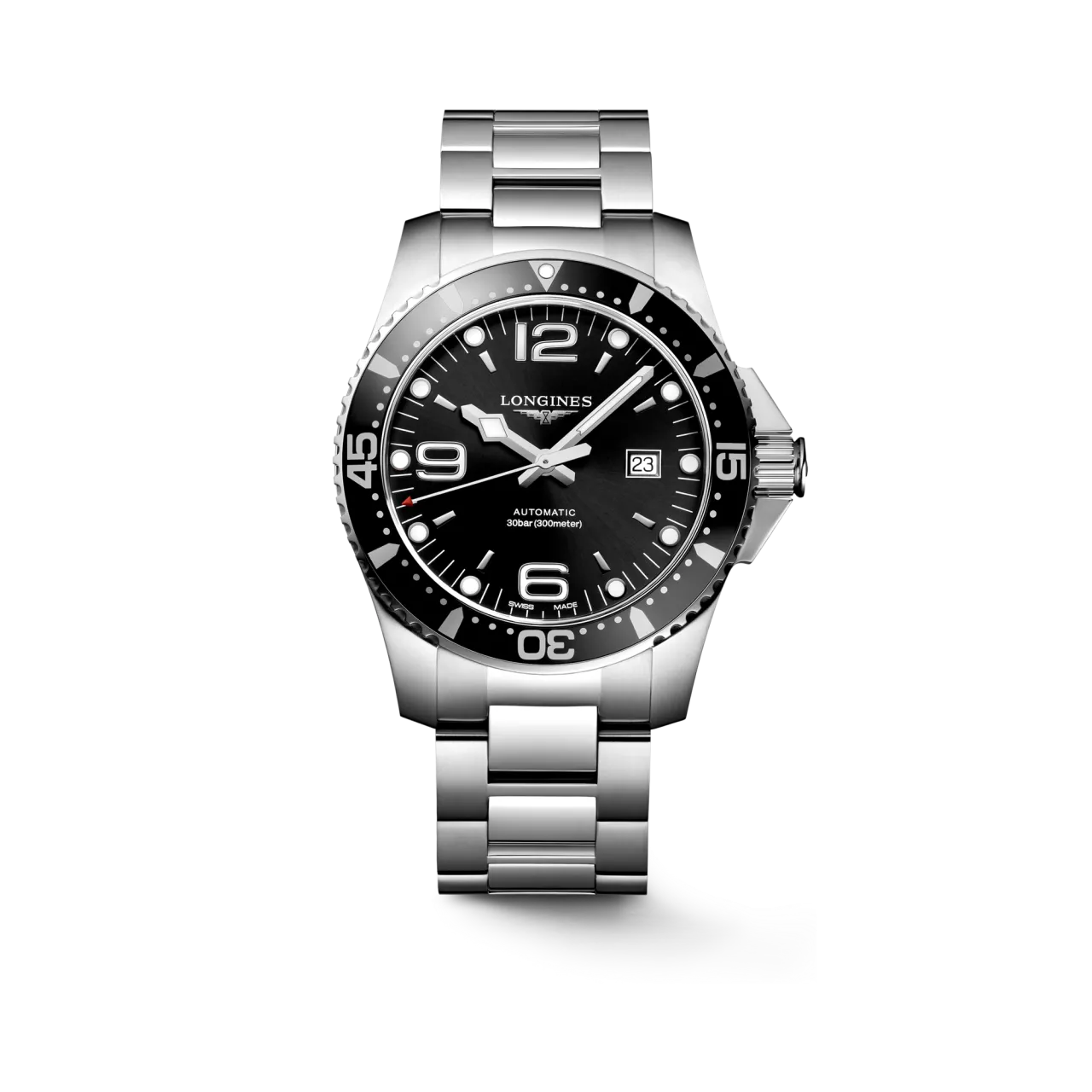 Longines Hydroconquest Siyah Gün Işını Otomatik L38414566