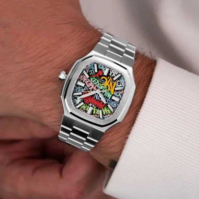 Maen Manhattan 37 Hand Painted Graffiti IFL01 Görsel 4