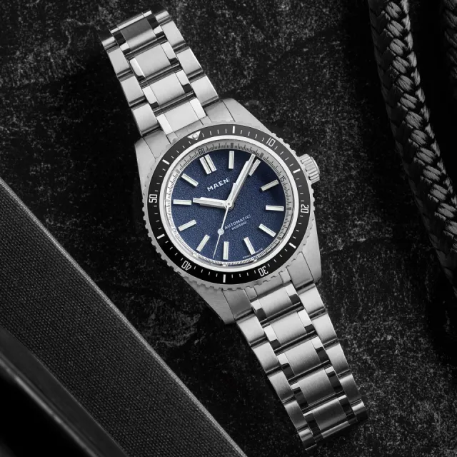 Maen Hudson 38 MK5 Midnight Blue Otomatik M118 Görsel 4