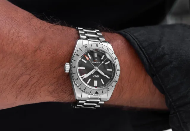 Maen Hudson 38 GMT Otomatik Jet Black M132 Görsel 7