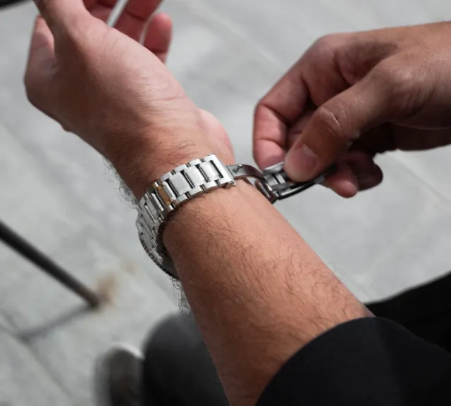 Maen Hudson 38 GMT Otomatik Jet Black M1333 Görsel 3