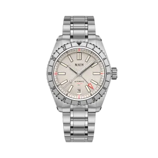 Maen Hudson 38 GMT Otomatik Frost White M134