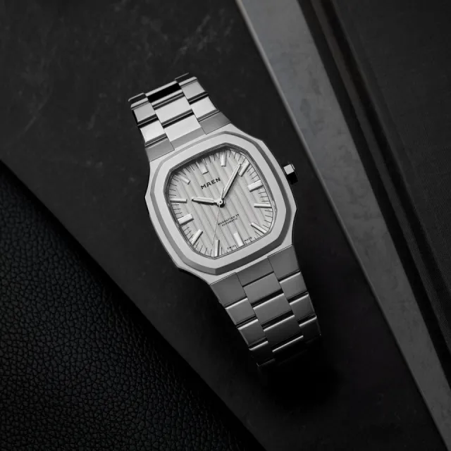 Maen Manhattan 37 Côtes de Genève Ice Grey M216 Görsel 3