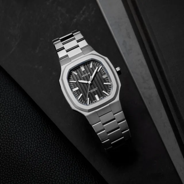 Maen Manhattan 37 Côtes de Genève Anthracite Black M217 Görsel 3