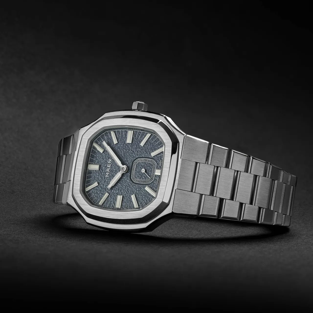 Maen Manhattan 37 Ultra Thin Midnight Blue Otomatik M221 detay görseli 1