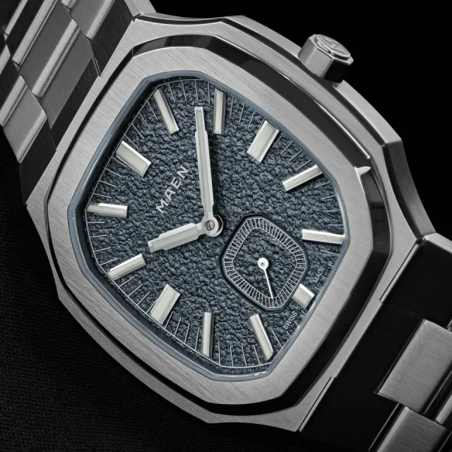 Maen Manhattan 37 Ultra Thin Midnight Blue Otomatik M221 Görsel 3
