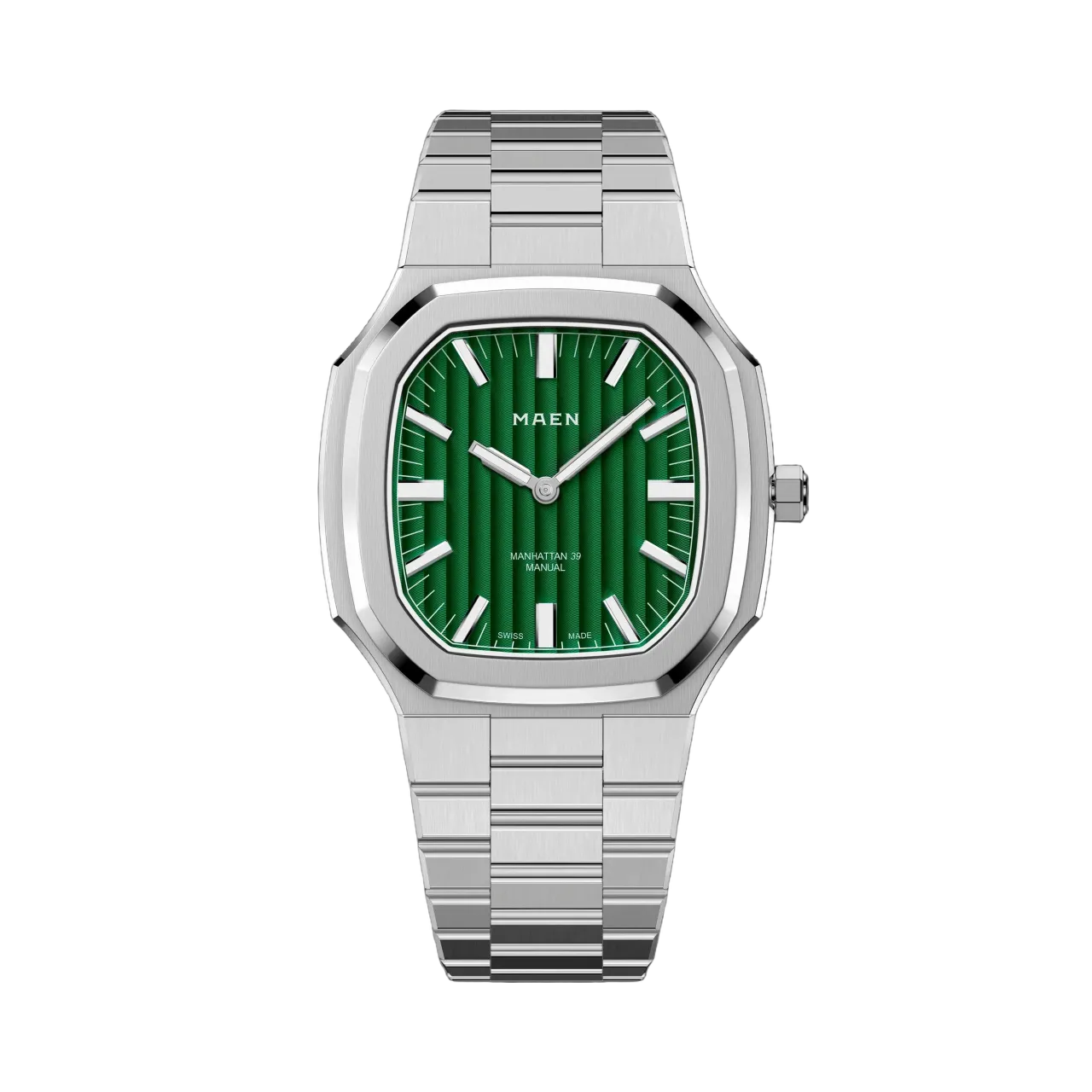 Maen Manhattan 39 Ultra Thin Otomatik Forrest Green M411