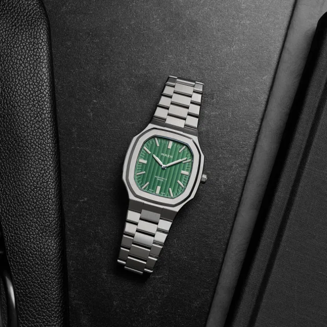 Maen Manhattan 39 Ultra Thin Otomatik Forrest Green M411 Görsel 5