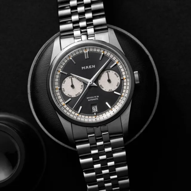 Maen Brooklyn 36 Triple Calendar Dark Grey M511 Görsel 3