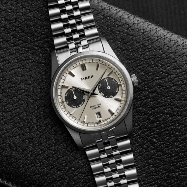 Maen Brooklyn 36 Triple Calendar Cream White M512 Görsel 3