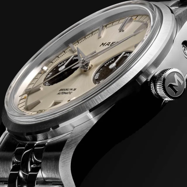 Maen Brooklyn 36 Triple Calendar Cream White M512 Görsel 4