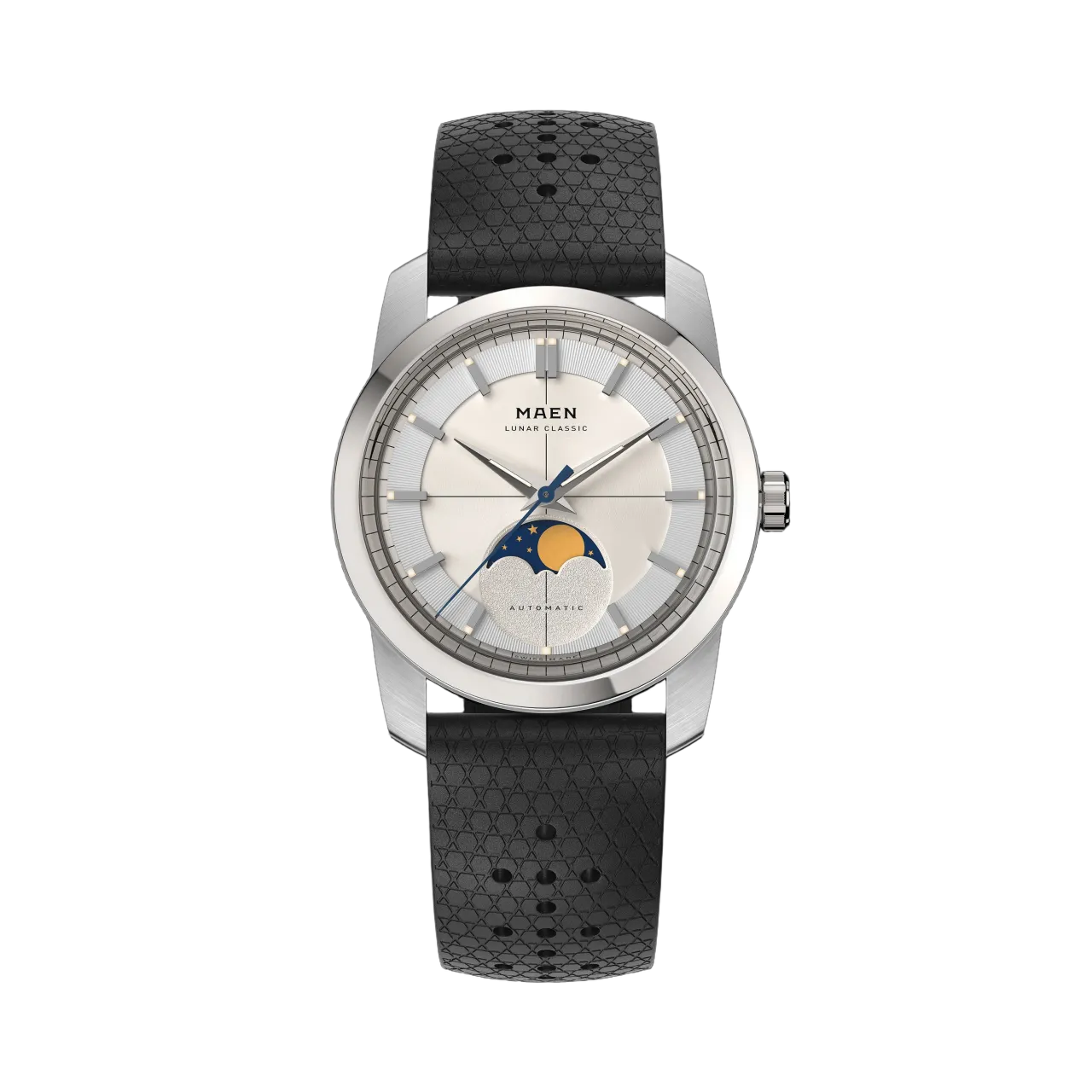 Maen Lunar Classic Otomatik Cream White M7111