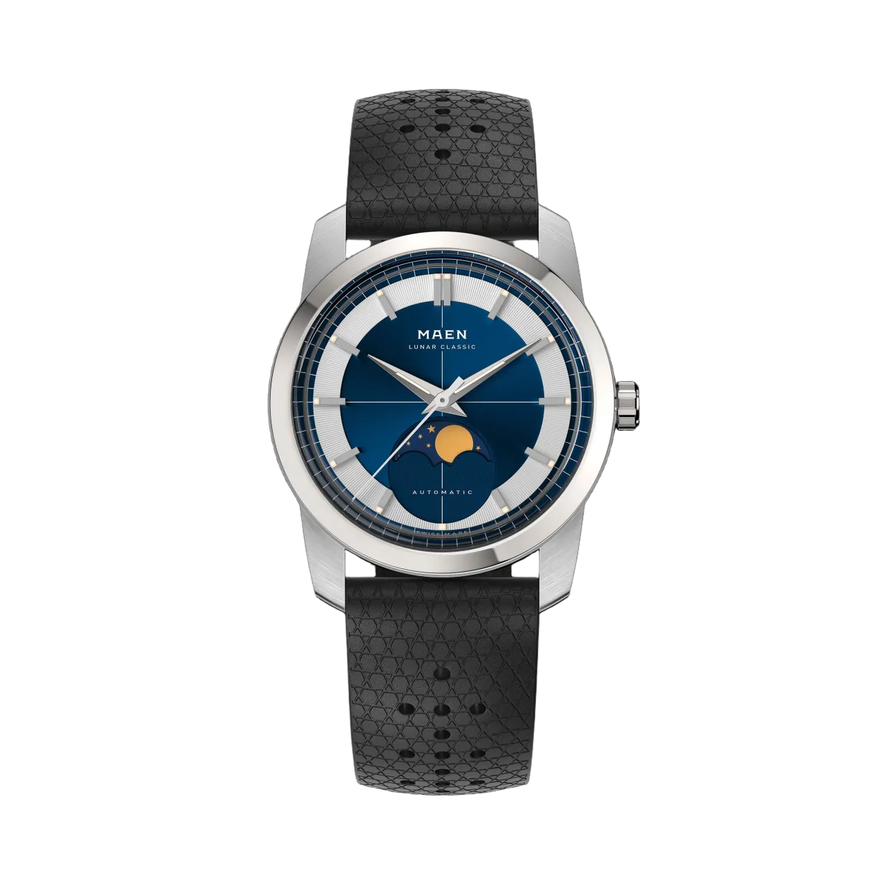 Maen Lunar Classic Midnight Blue Otomatik M712