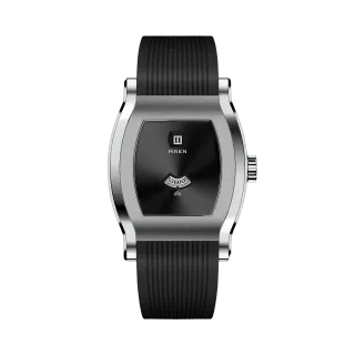 Maen Grand Tonneau Jump Hour Black Sunray MNL01