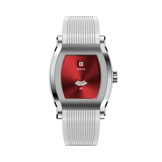 Maen Grand Tonneau Jump Hour Red Sunray MNL03