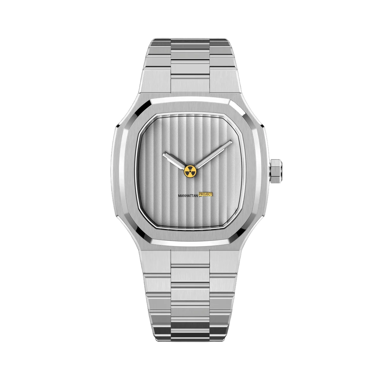 Maen Manhattan 37 Côtes De Genève Ghosted Ice Grey MSS02