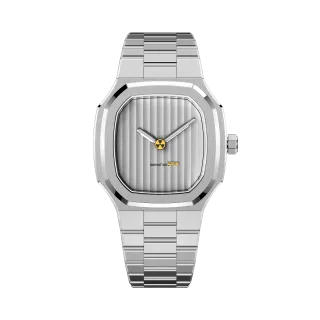 Maen Manhattan 37 Côtes De Genève Ghosted Ice Grey MSS02