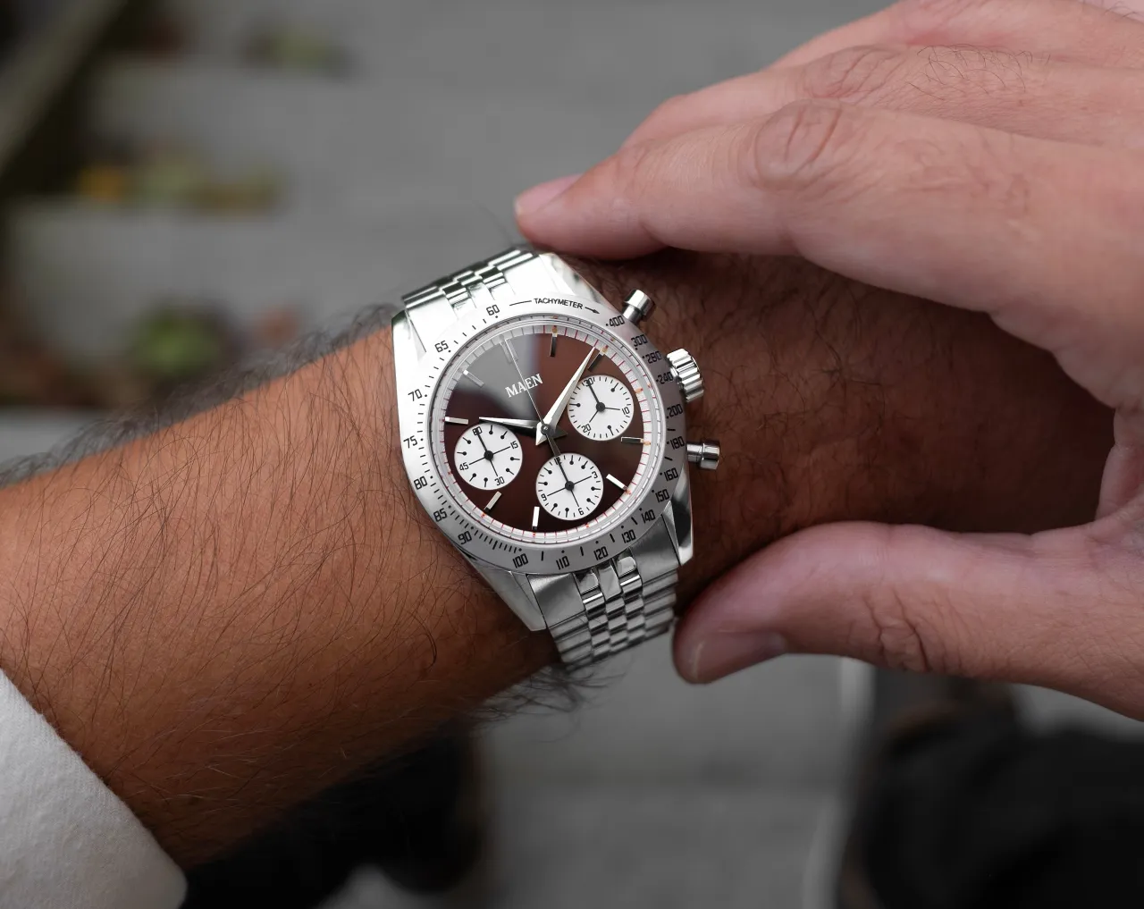 Maen Skymaster 38 Tropic Dial SWF01 detay görseli 3