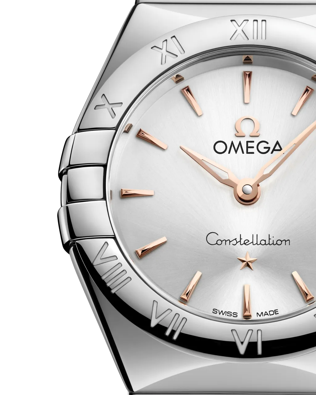 Omega Constellation Steel on Steel 25 mm 13110256002002 detay görseli 2