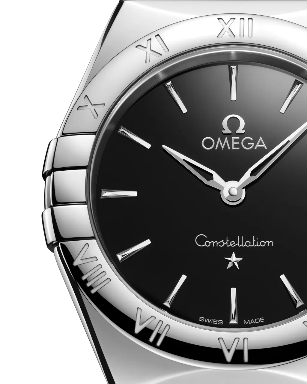 Omega Constellation 28 mm Steel on Steel 13110286001001 detay görseli 2