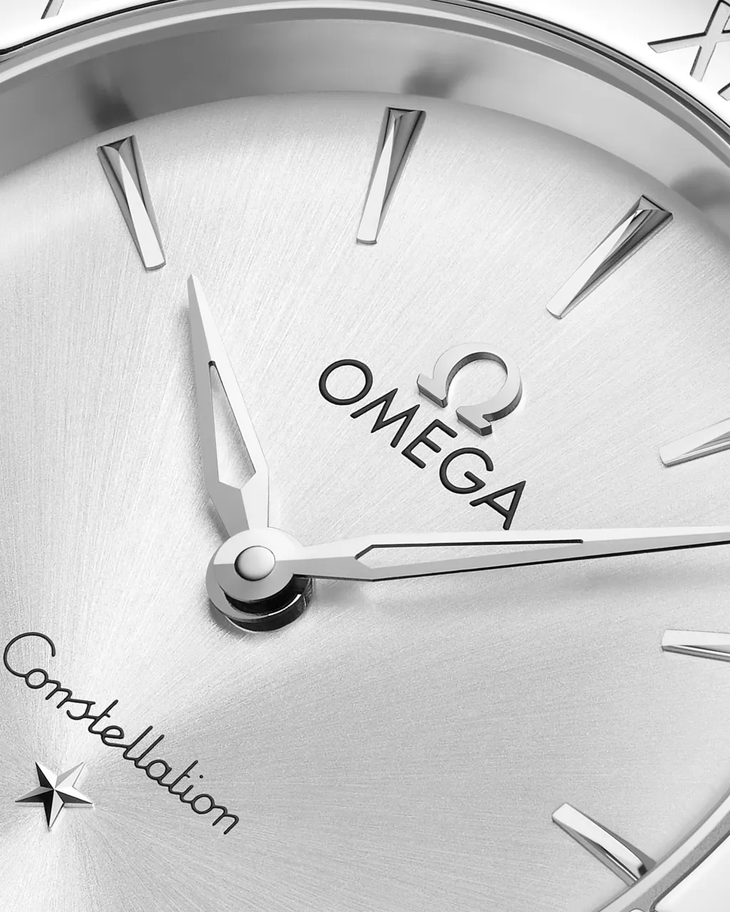Omega Constellation 28 mm Steel on Steel 13110286002002 detay görseli 3