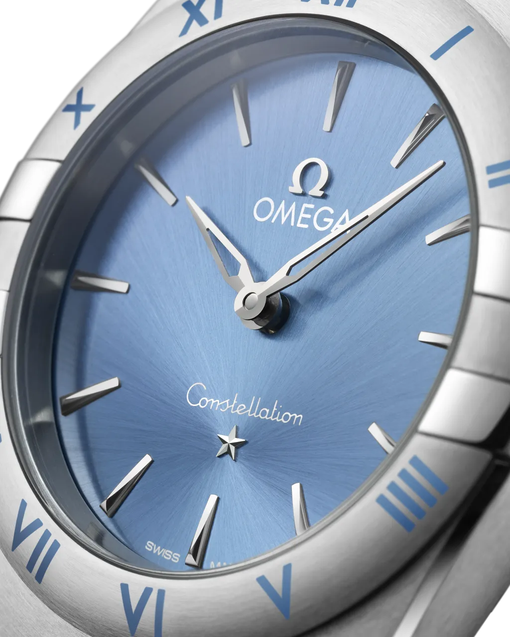 Omega Constellation 28 mm Steel on Steel 13110286003001 detay görseli 2