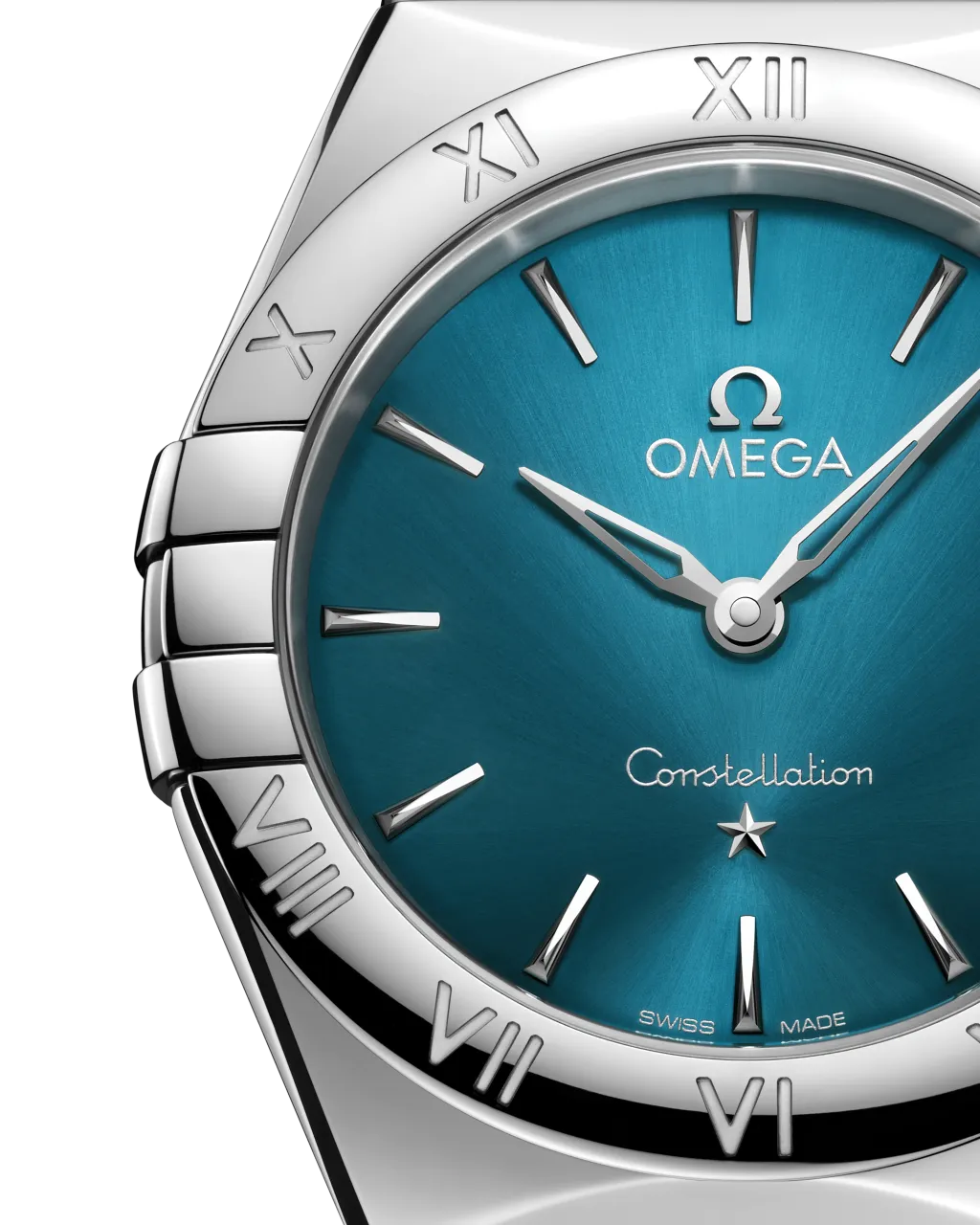 Omega Constellation 28 mm Steel on Steel 13110286003002 detay görseli 2