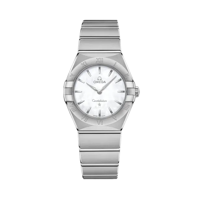 Beğenmek için çift tıkla Omega Constellation 28 mm Steel on Steel 13110286005001 Görsel 1