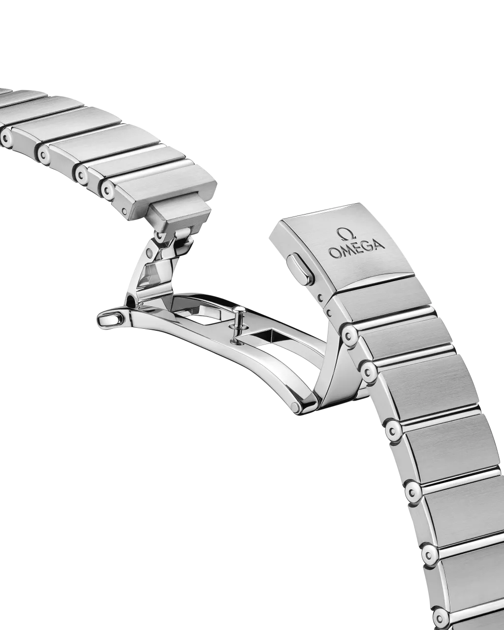 Omega Constellation 28 mm Steel on Steel 13110286052001 detay görseli 3