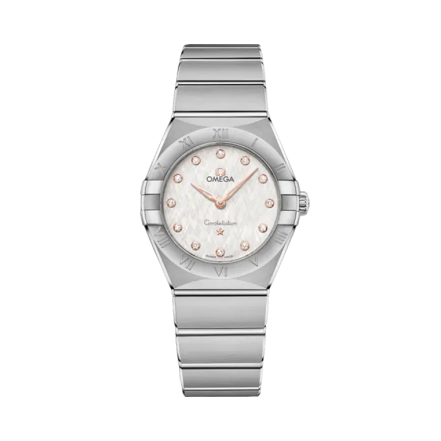 Beğenmek için çift tıkla Omega Constellation 28 mm Steel on Steel 13110286052001 Görsel 1