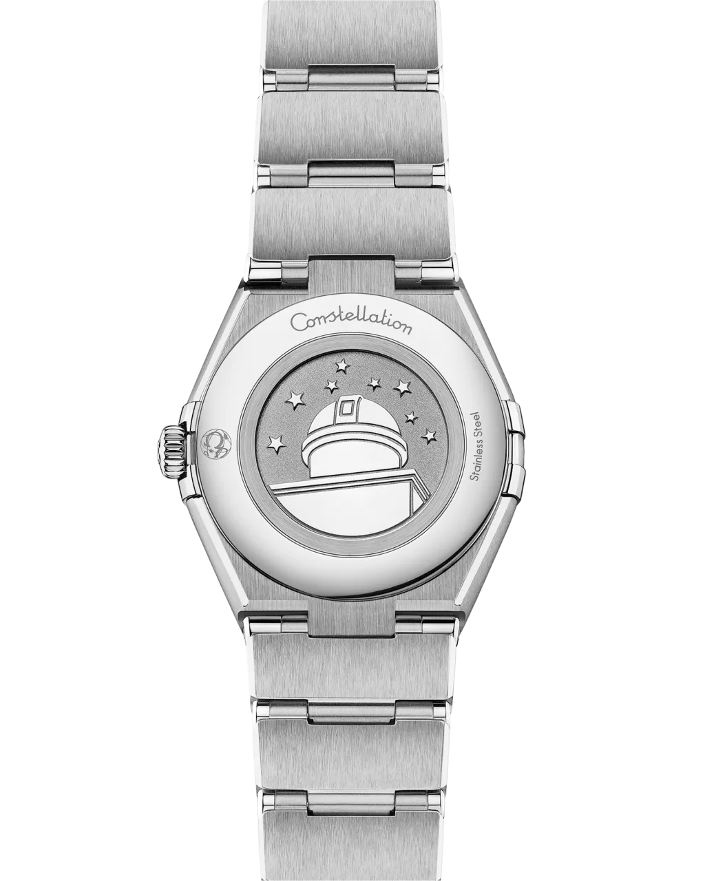 Omega Constellation 28 mm Steel on Steel 13110286055001 detay görseli 1
